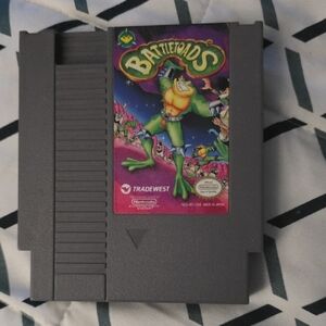 Nintendo Battletoads NES Cartridge - Gray with Colorful Label